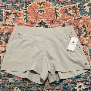 Apana Gray Athletic Shorts Lightweight Design